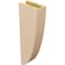 Ekena Millwork 4"W x 8"D x 24"H Thin Durham Rough Cedar Woodgrain TimberThane Corbel, Primed Tan CORUR04X08X24DURRCPR - alternate 4